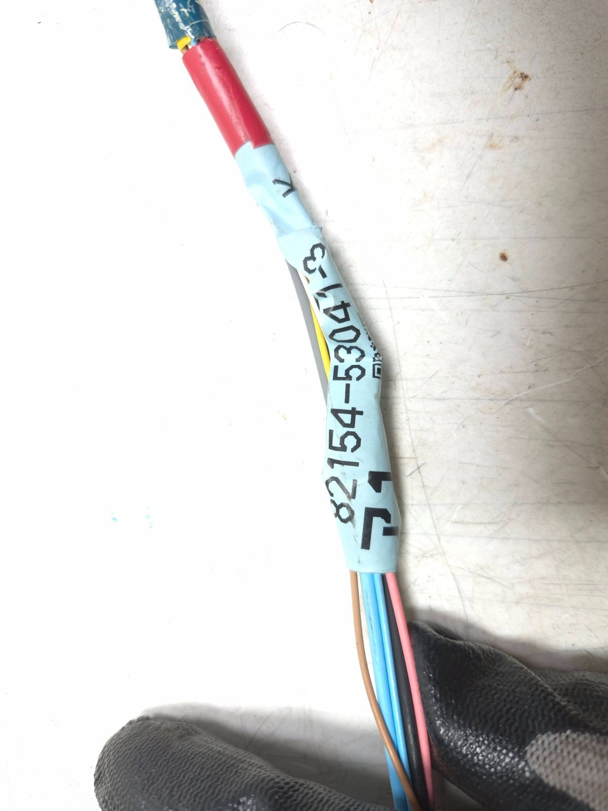 2009 Lexus Is 250 Door Wire Wiring Harness Rear Driver Side Left OEM
