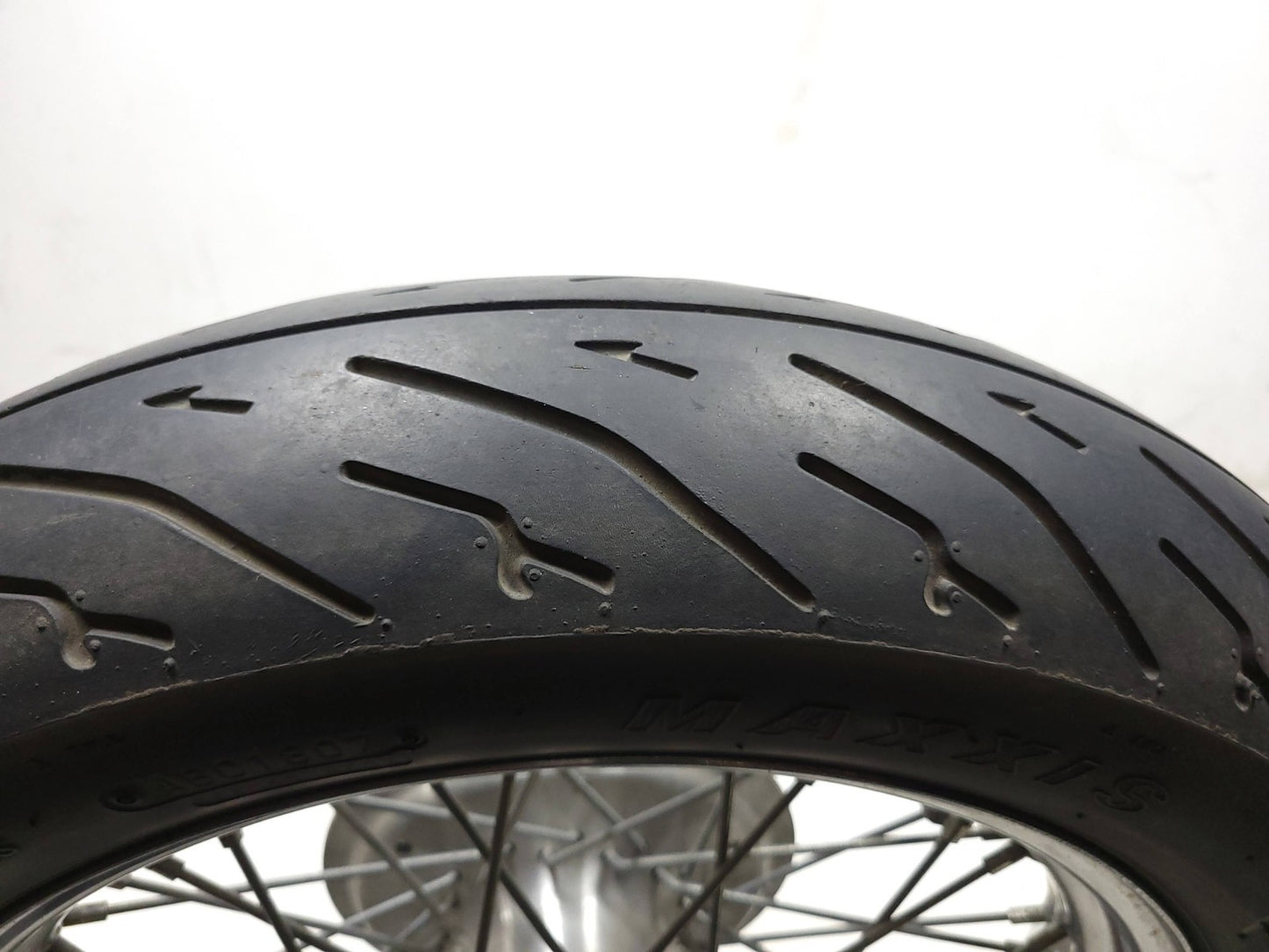 2008 Honda Shadow Vt 750ca Front & Rear Wheel Rim & Tire OEM