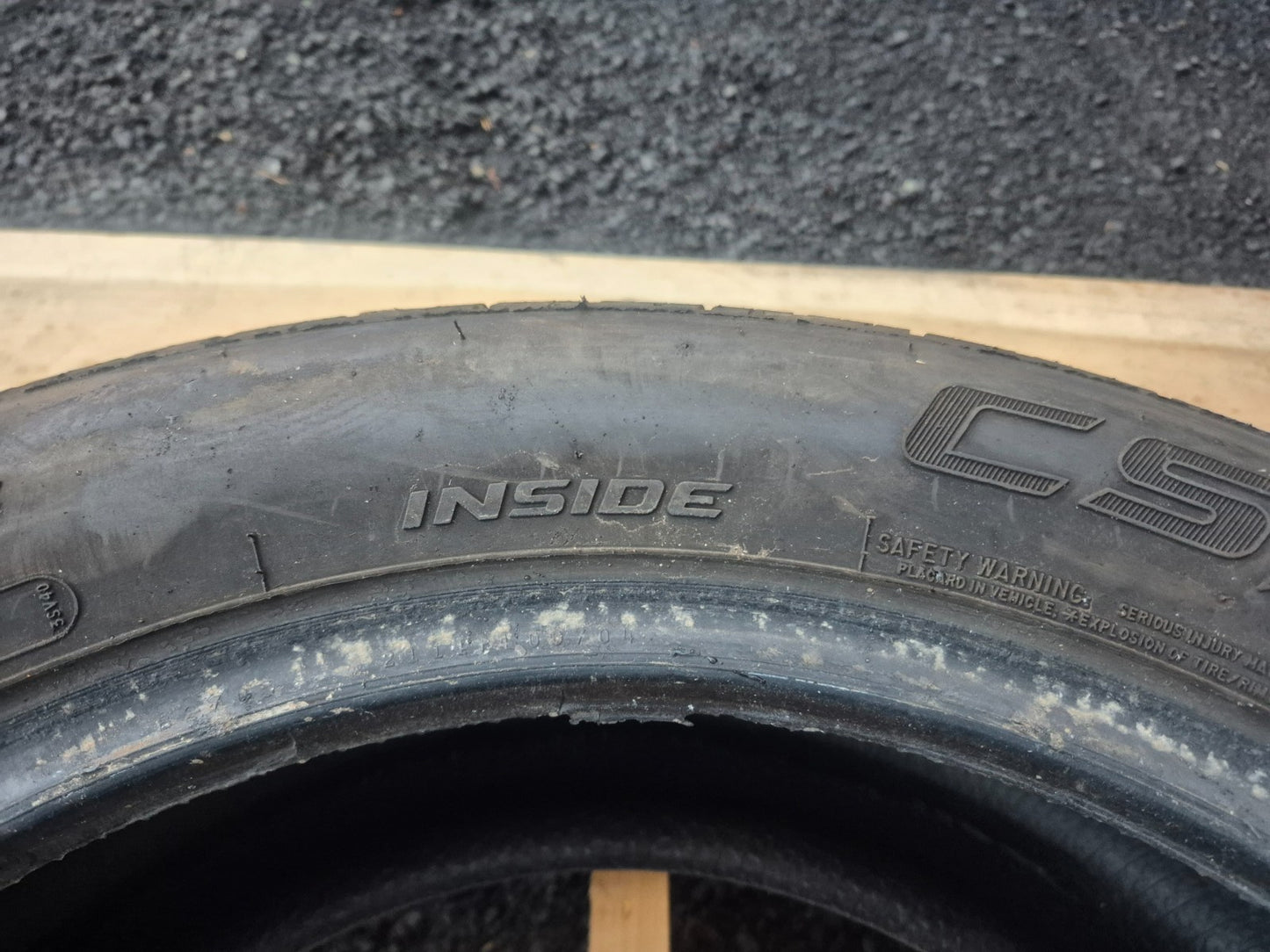 Cooper Cs5 Ultra Touring 215/55r17 94v Used Tire