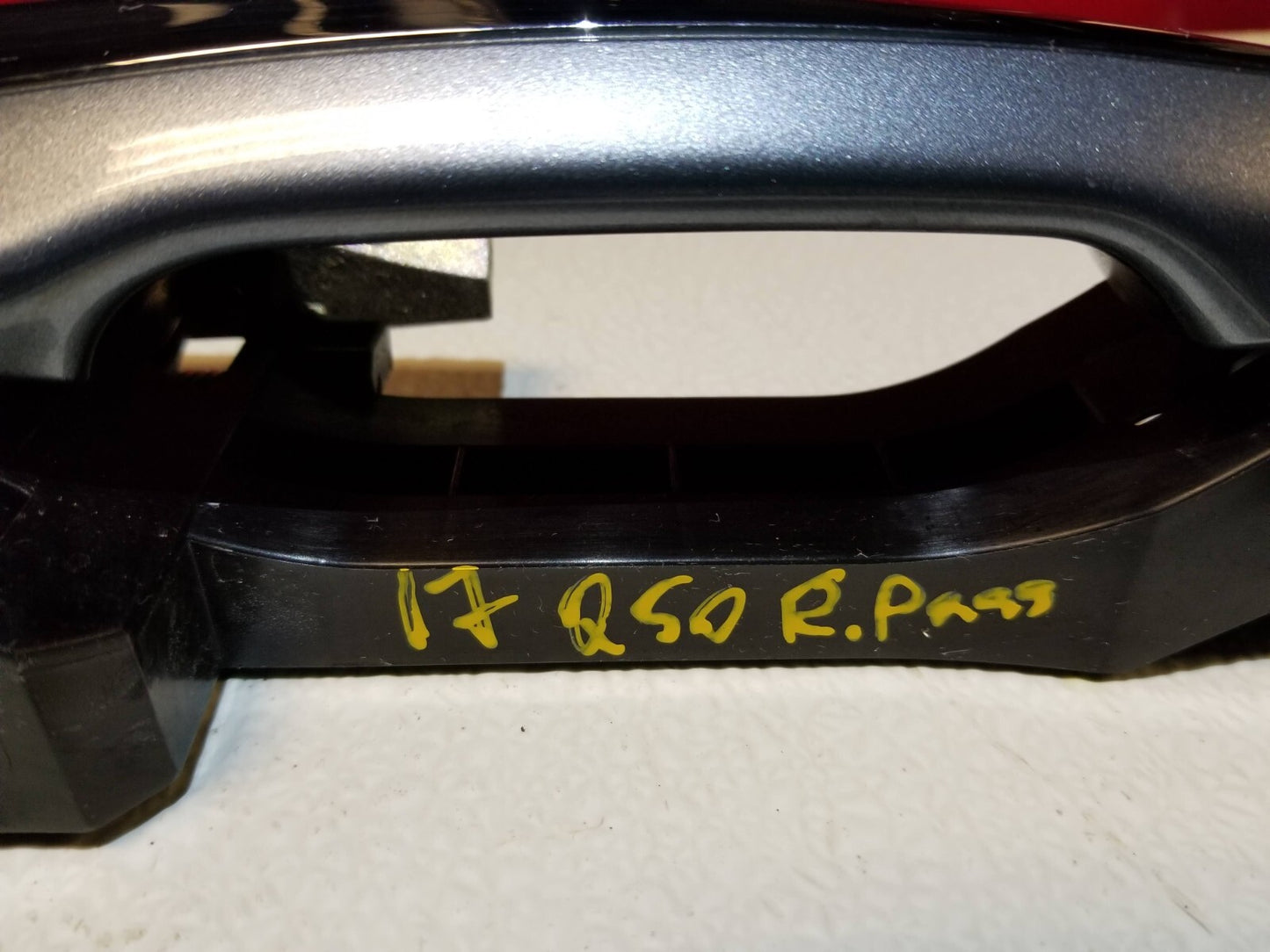 2017 Infiniti Q50 Rear Passenger Exterior Door Handle OEM