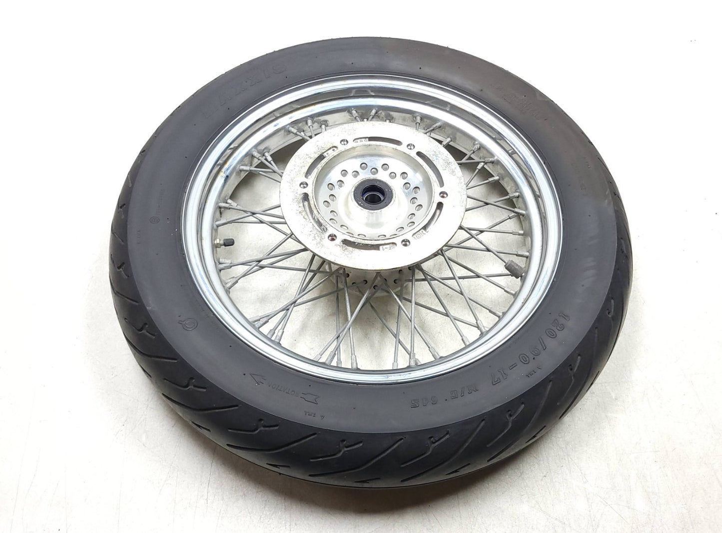 2008 Honda Shadow Vt 750ca Front & Rear Wheel Rim & Tire OEM