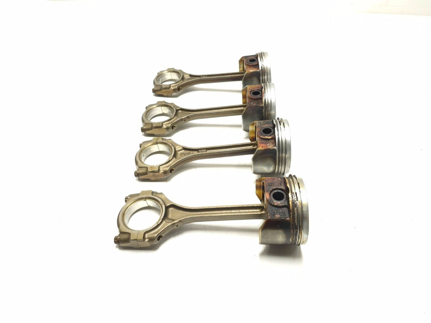 2007 Honda Fit Pison & Connecting Rod 4pcs Size: Std 13010pwcj01 OEM