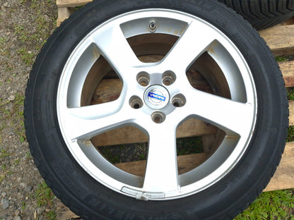 2013 Volvo S60 Wheel Rim W/tire Michelin 215/50/r17 17x7j 5.5/32 2 Pcs OEM