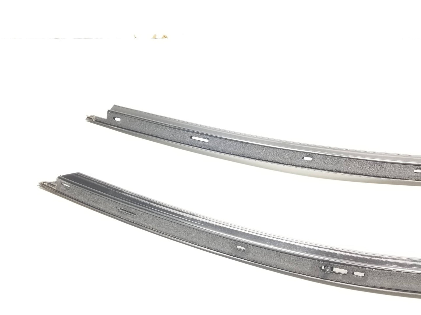 2016 Ford Mustang Coupe Front Roof Upper Molding Left & Right Pair OEM