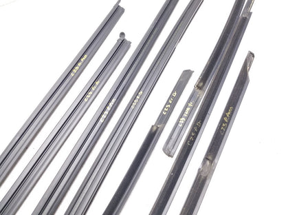 2010 - 2014 VW Golf GTI Door Glass Belt Seal Molding Set OEM