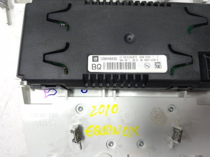 2010 Chevrolet Equinox Radio Climate Control Panel Center Dash Faceplate OEM