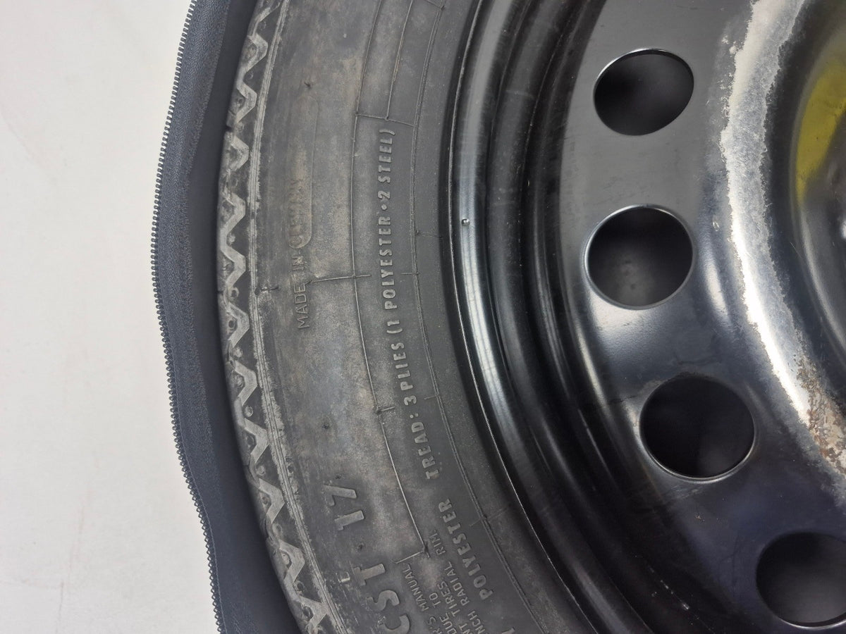2013 Volvo S60 Compact Spare Tire Wheel 125/80r17 OEM 31317980