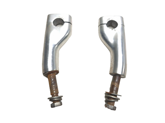 1993 Yamaha Virago Xv750 Handlebar Riser Clamp Pair OEM