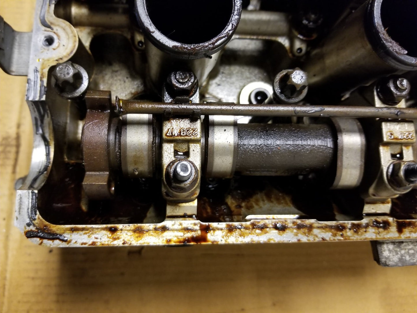 2010 BMW X5 E70 Engine Cylinder Head 4.8l N62t Passenger Side Right OEM