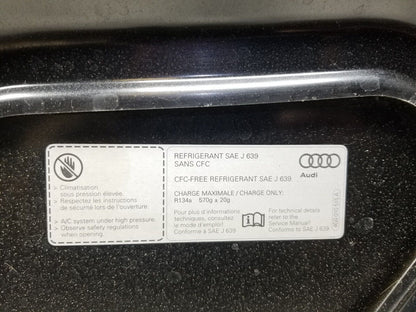 12 13 14 15 16 17 Audi A6 Hood Bonnet OEM Color Code "l8l8" L8/z9y ✅