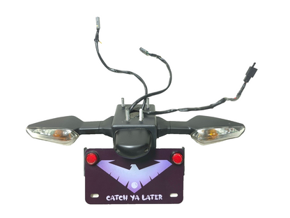 2019 Kawasaki Z400 Er400d Rear Turn Signal W/ License Plate Assy OEM