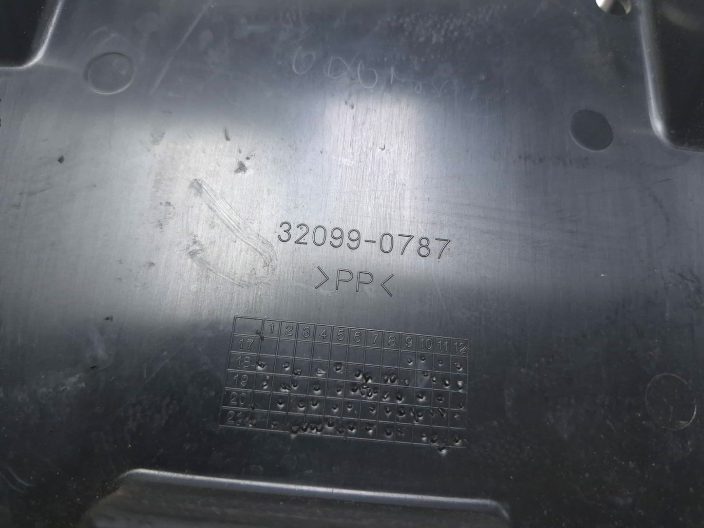2023 Kawasaki Ninja Ex 400 Under Seat Tray Cover OEM