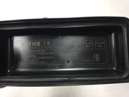 2017 Toyota Highlander 3.5l Under Hood Relay Box W/ Cover 82740-0e040 OEM