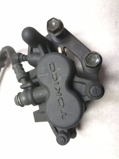 2001 Suzuki Gsx 750f Katana Front Brake Caliper Pair & Brake Hose OEM