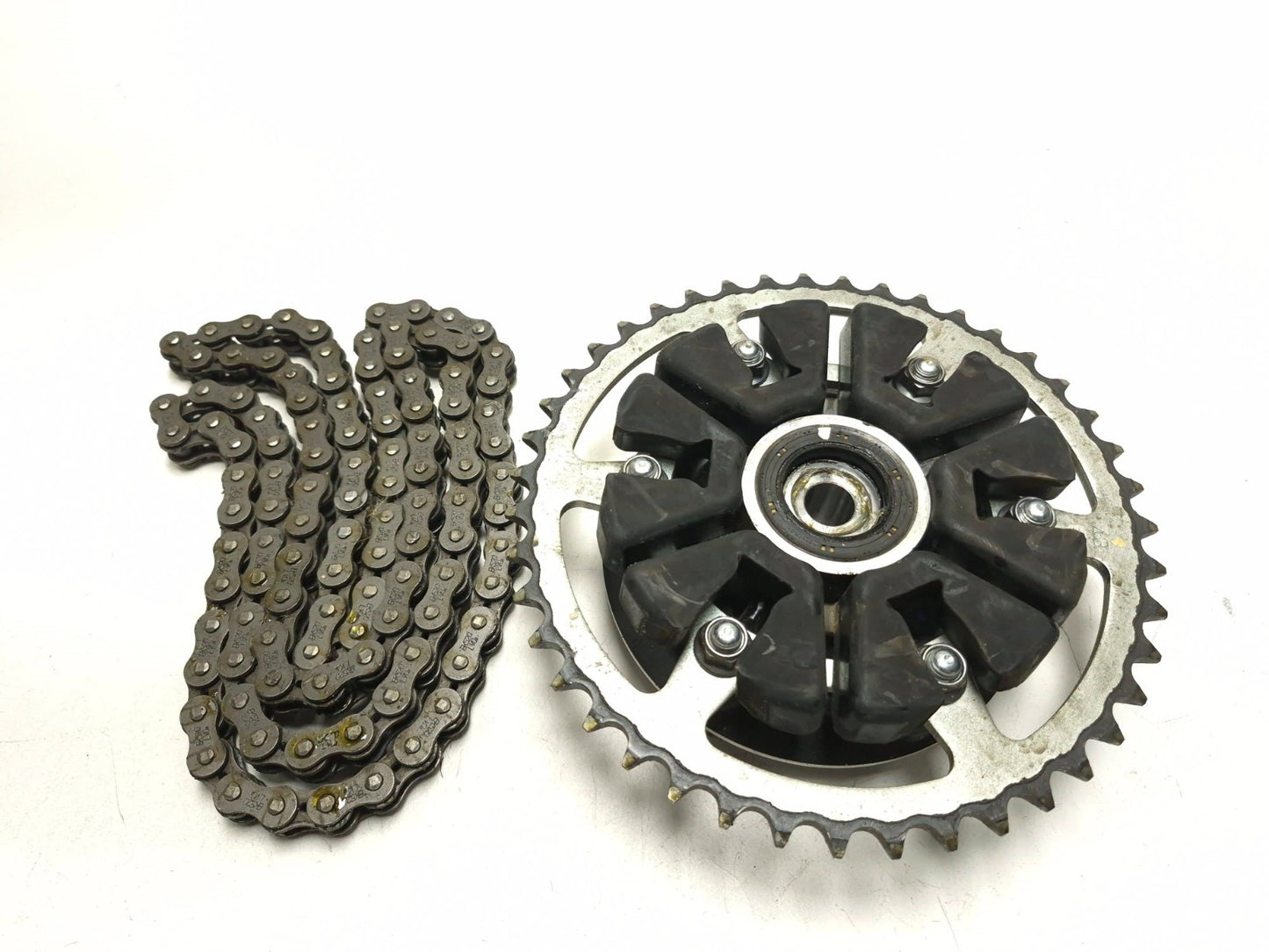 2025 Kawasaki Ninja Ex 500 Rear Sprocket W/drive Chain OEM