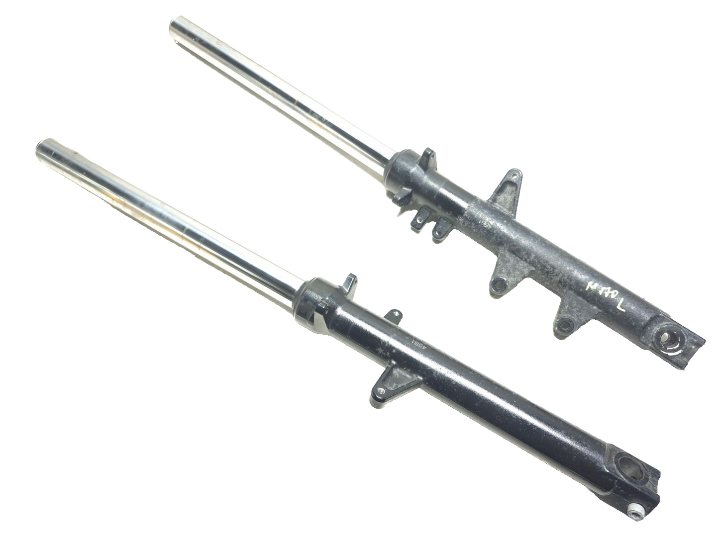 2015 Suzuki Gw250 Inazuma 250 Front Fork Shock Left & Right Pair OEM