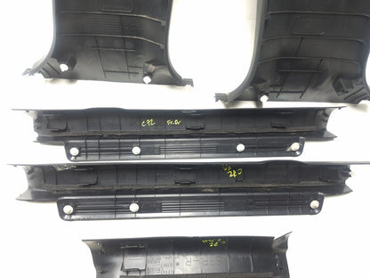 2009 Lexus IS250 Door Sill Scuff Trim Panel Left & Right 6pcs OEM