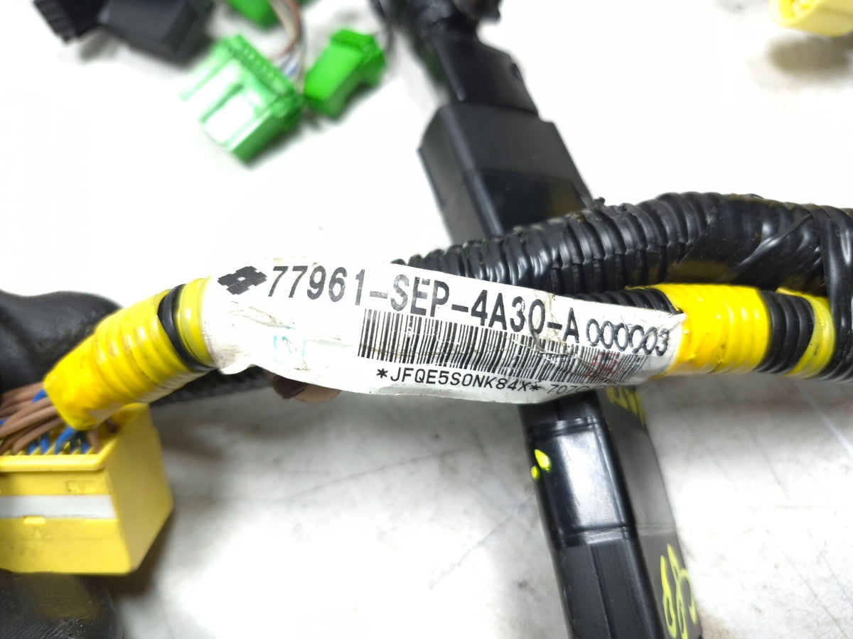 2007 2008 Acura Tl Type-s Interior Body Wire Harness OEM