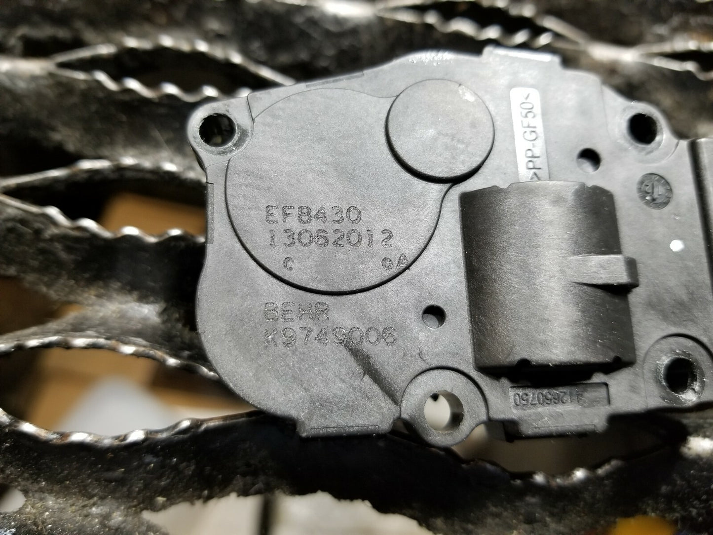 2013 Mercedes E350 Door Heater Flap Actuator 3pcs OEM