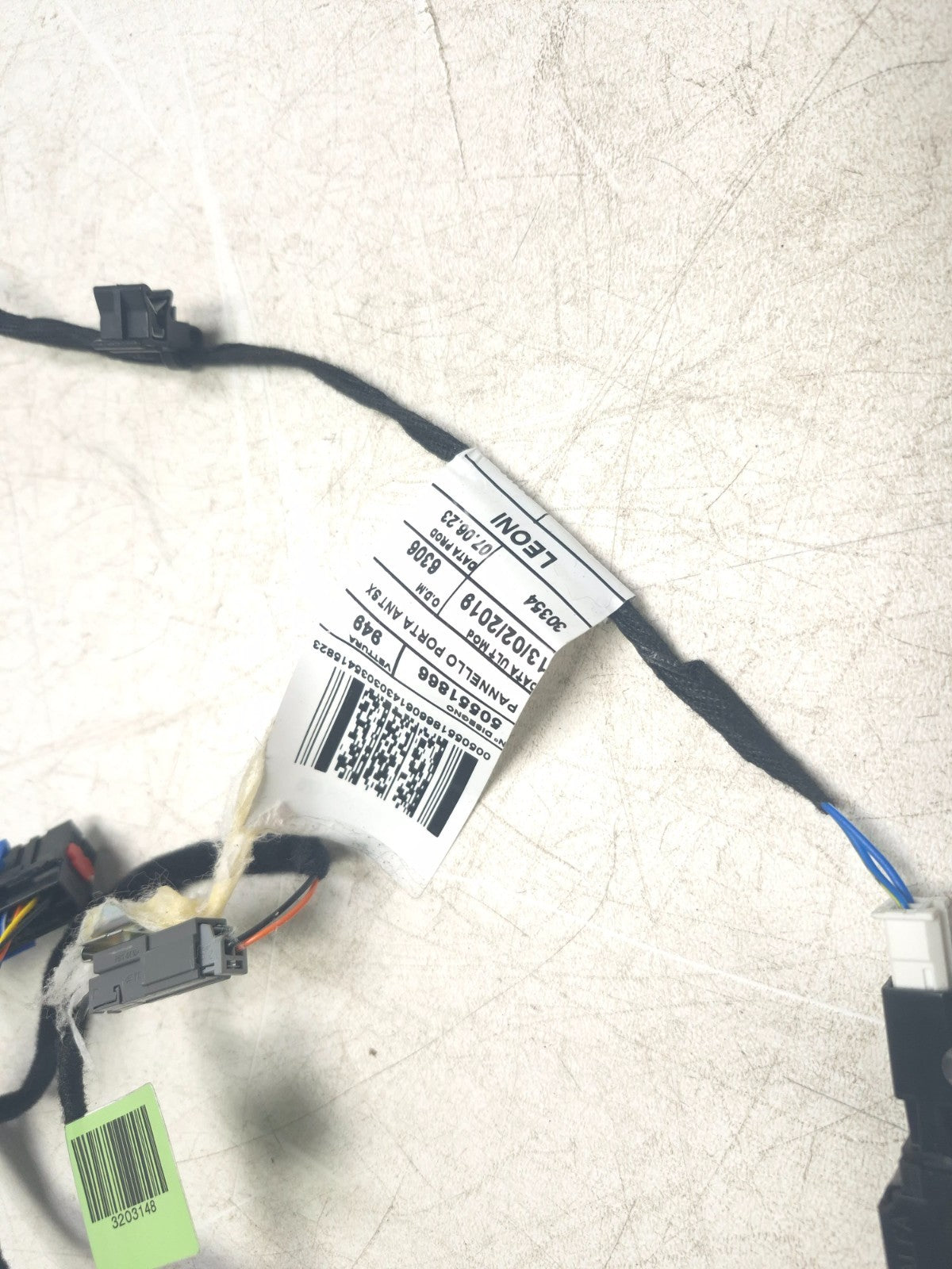 2024 Alfa Romeo Stelvio Door Panel Wiring Harness Front Driver Side Left OEM