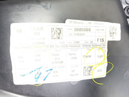 14-18 BMW X5 Door Panel Trim Rear Passenger Side Right OEM 89k Miles✅ Dakota