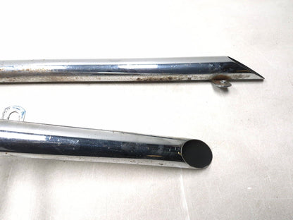 1994 Yamaha Virago Xv1100 Rear & Front Exhaust Muffler Pipe Pair OEM