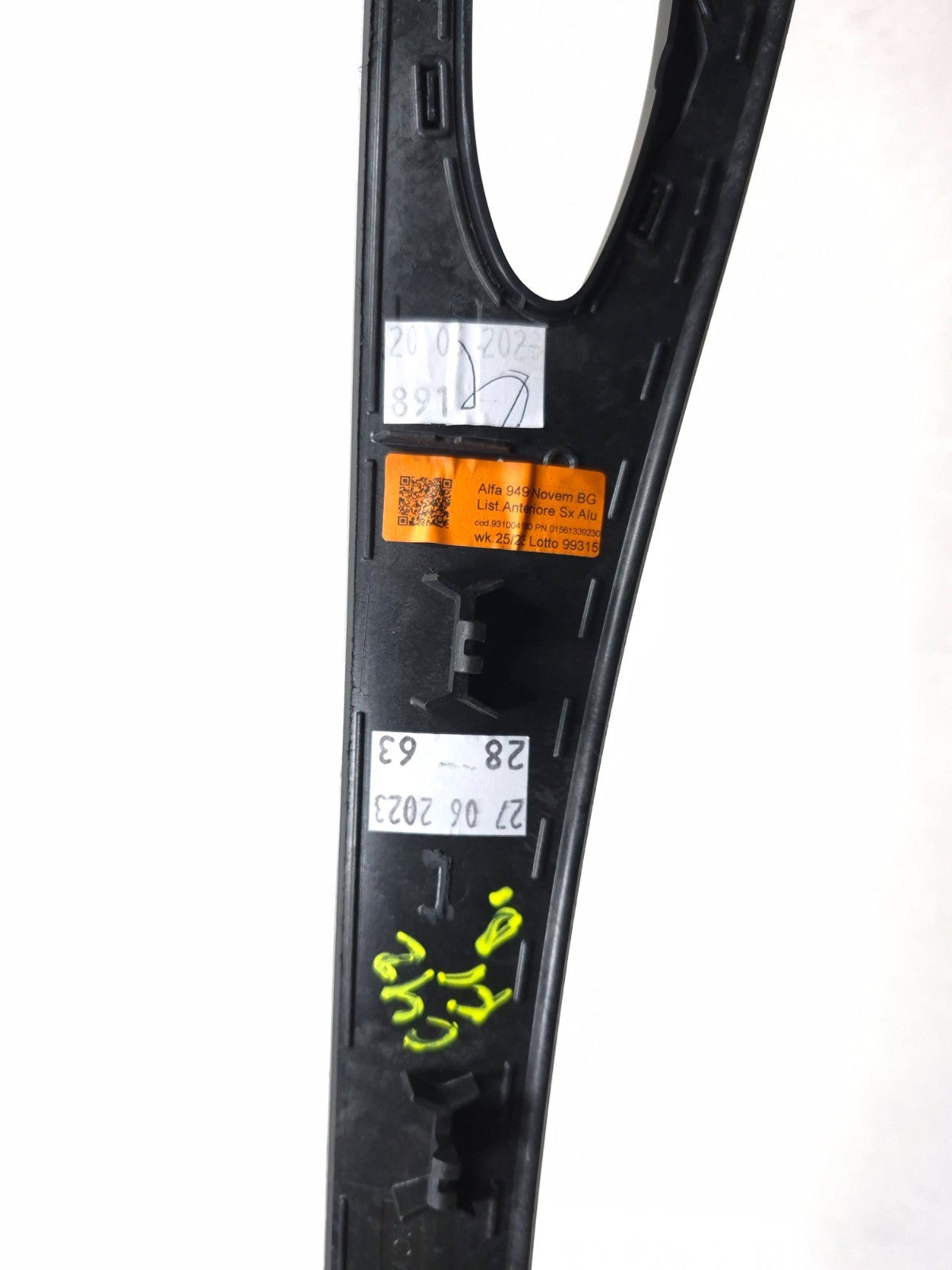 2024 Alfa Romeo Stelvio Front Door Molding Trim Panel Driver Side Left OEM