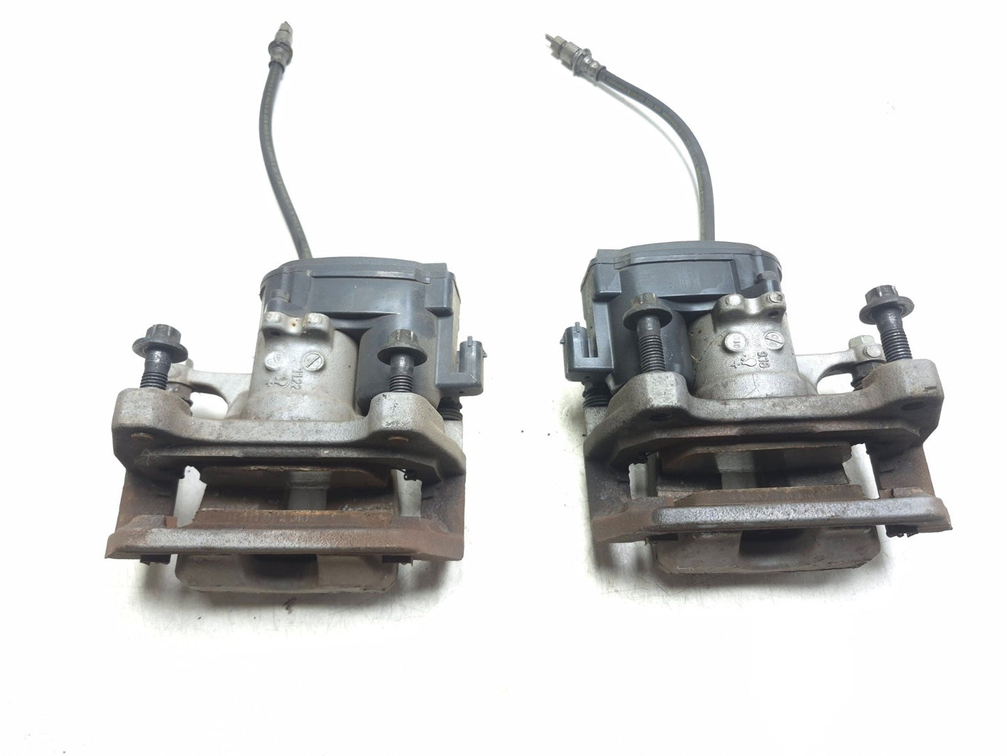 2019 Tesla Model 3 Rear Brake Caliper Left & Right Pair OEM