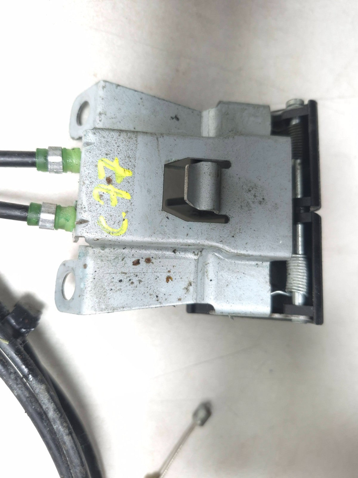 2012 Nissan Leaf Hood & Charger Port Release Handle Lever W/ Cable  OEM