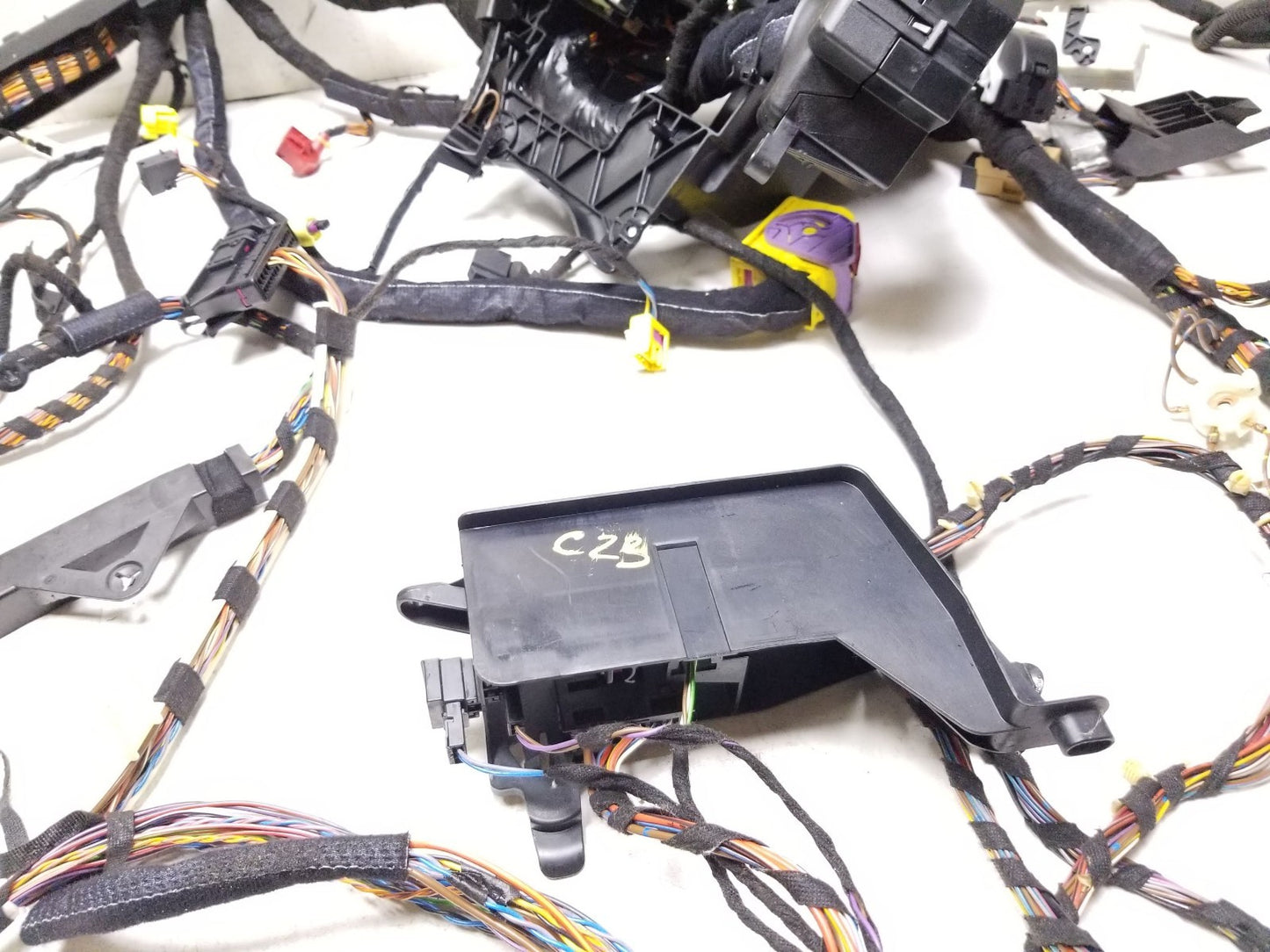 2010 - 2014 VW Golf GTI Interior Floor Wire Harness W/ Body Comfort Module OEM