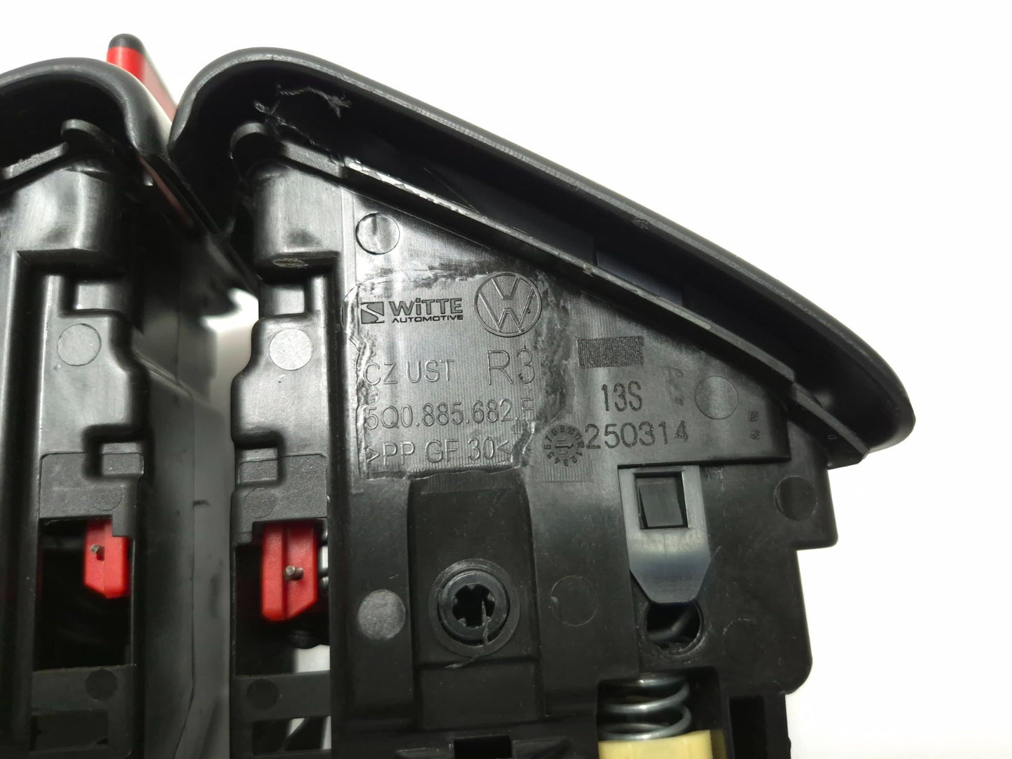 2015 Volkswagen Golf Rear Seat Fold Down Lock Pair OEM