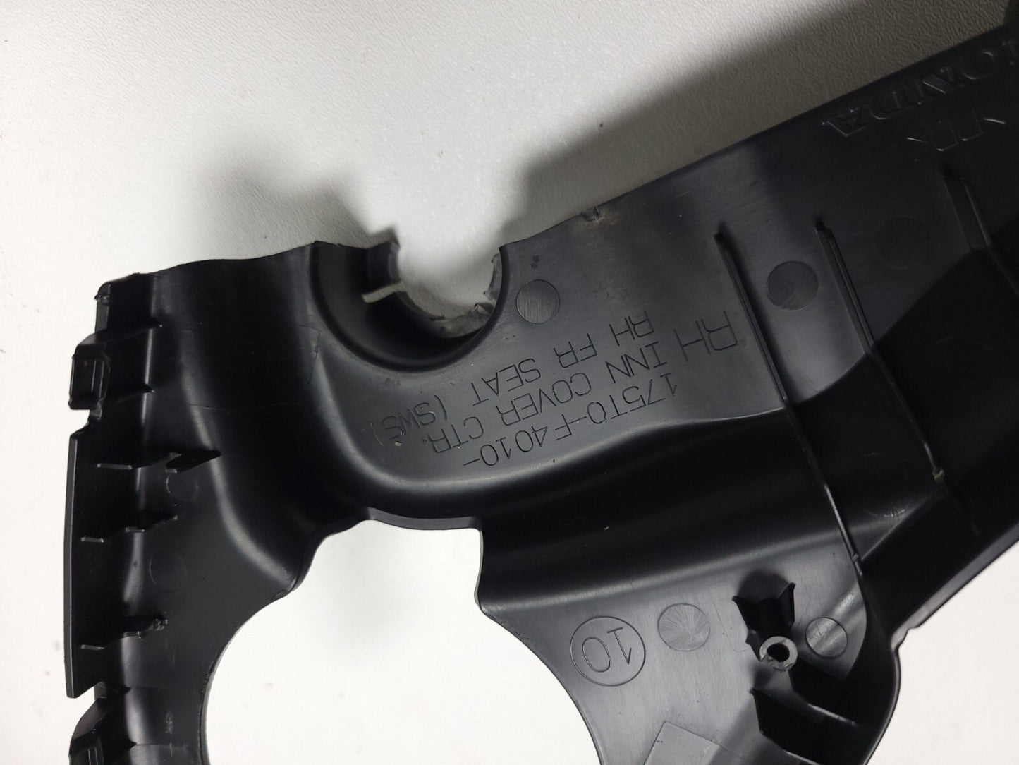 2011 Honda Cr-z Passenger Seat Front Right Side Cover Trim 3pcs OEM