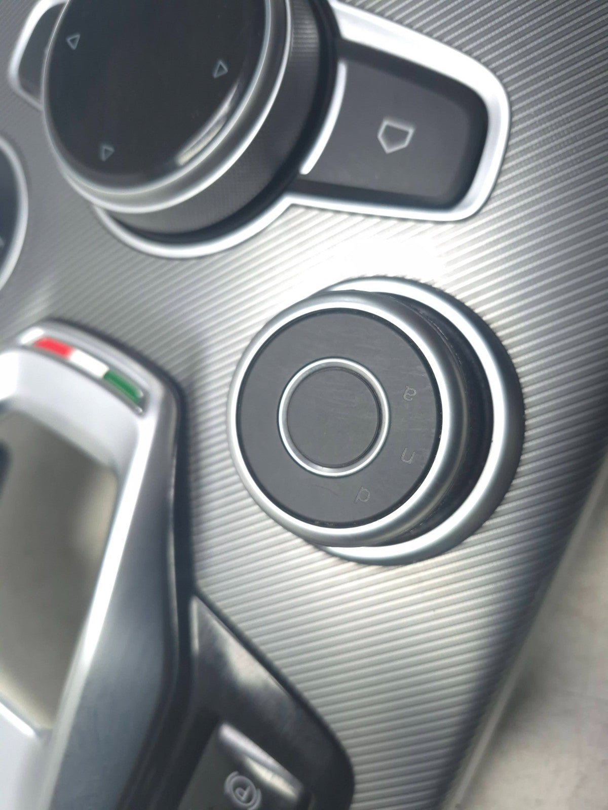 2024 Alfa Romeo Stelvio Center Console Shifter Bezel Trim W/ Switch OEM