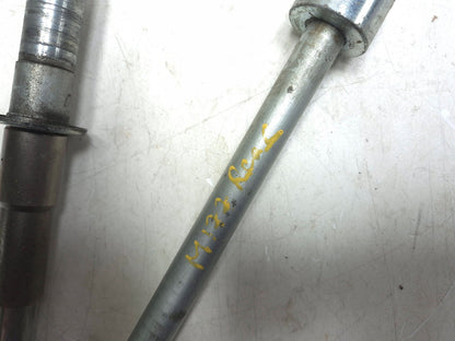 2004 Suzuki Intruder Volusia Vl800 Wheel Axle Front & Rear Pair OEM