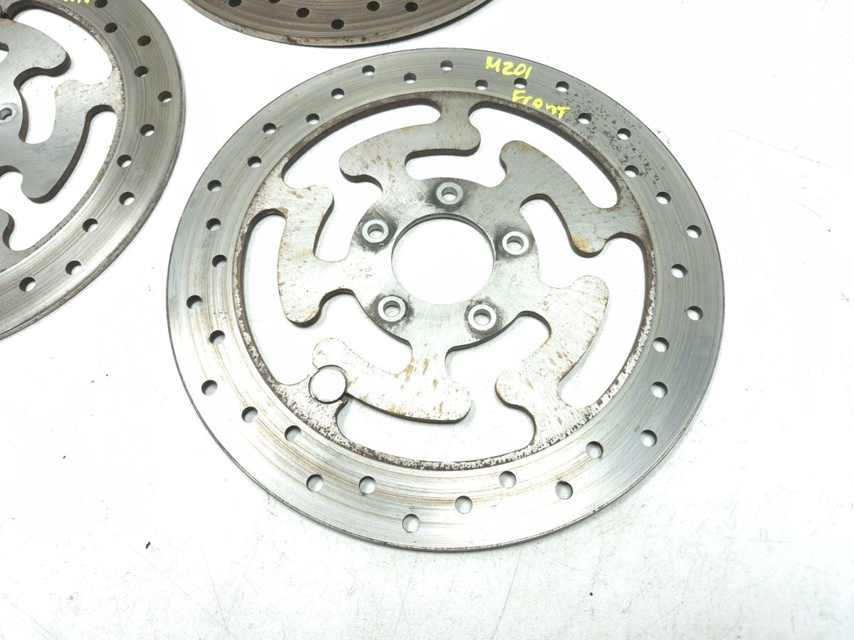 2008 Harley Davidson Touring Electra Glide Brake Rotor Disc Front & Rear OEM
