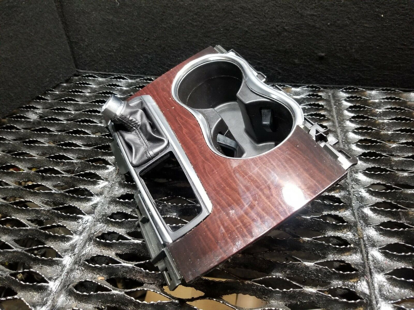 15 16 17 Acura TLX Center Console Shifter Bezel Trim Boot W/ Cup Holder OEM