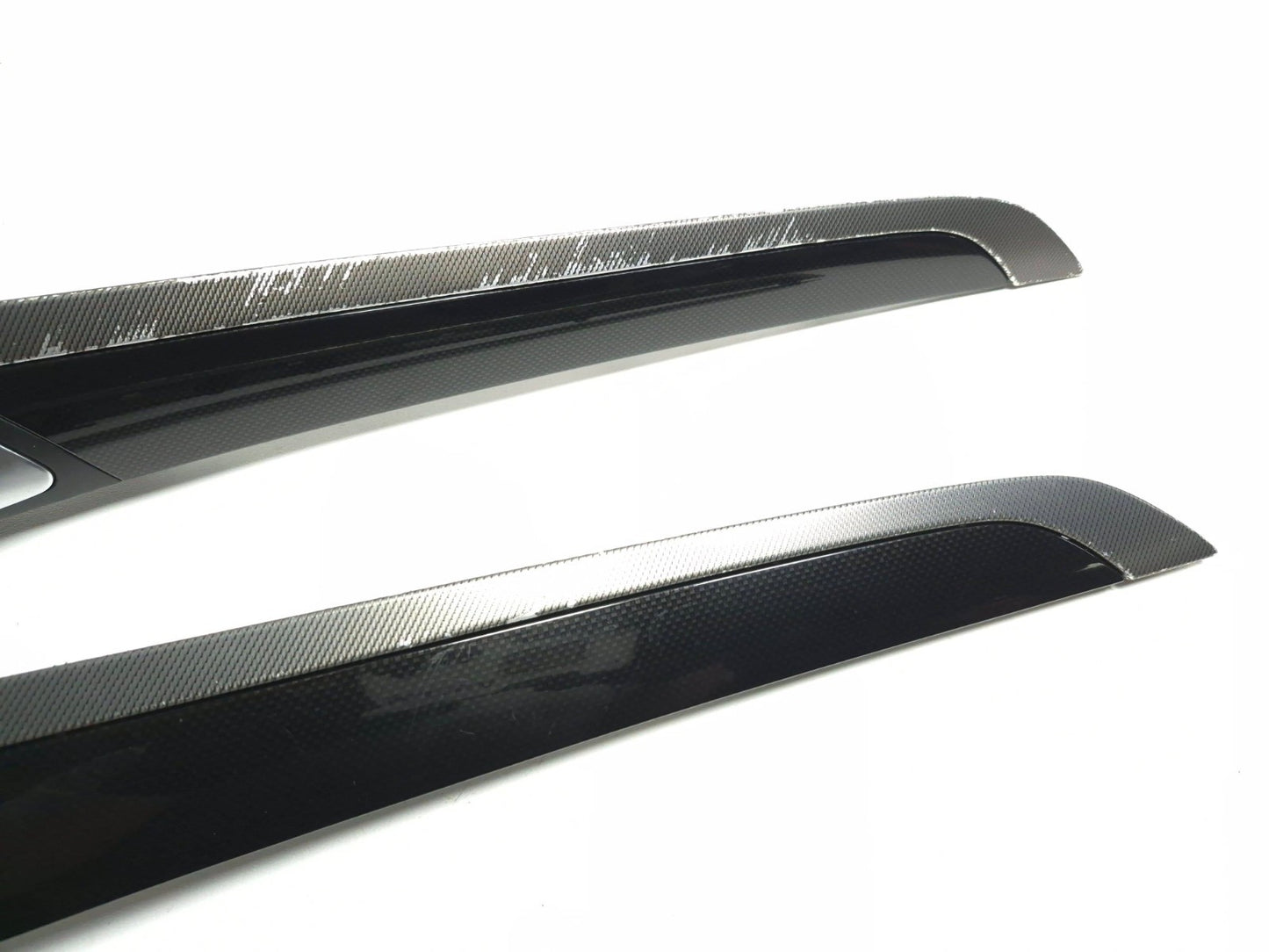 2008 Acura Tl Type-s Interior Door Handle W/ Molding Trim 3pcs OEM