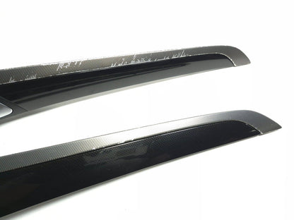 2008 Acura Tl Type-s Interior Door Handle W/ Molding Trim 3pcs OEM