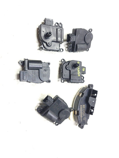 2016-2022 Dodge Durango A/c Heater Flap Servo Actuator Motor & Resistor 6pcs OEM