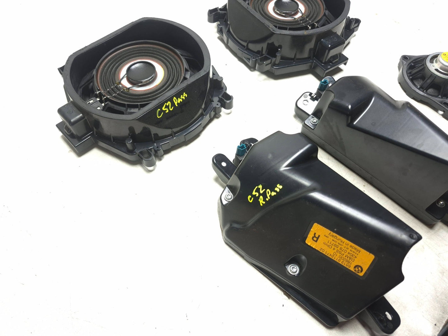 2008 BMW X6 E71 D Pillar Speaker & Door Audio Speaker OEM