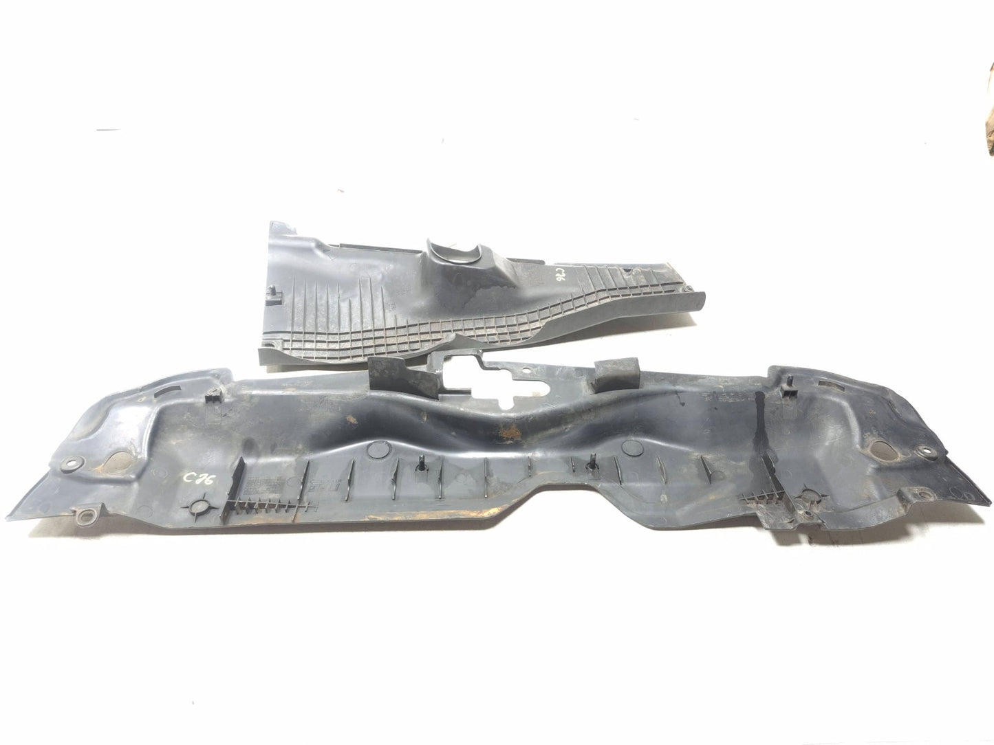2008 Acura Tl Front Upper Radiator Support Panel Cover 2pcs OEM