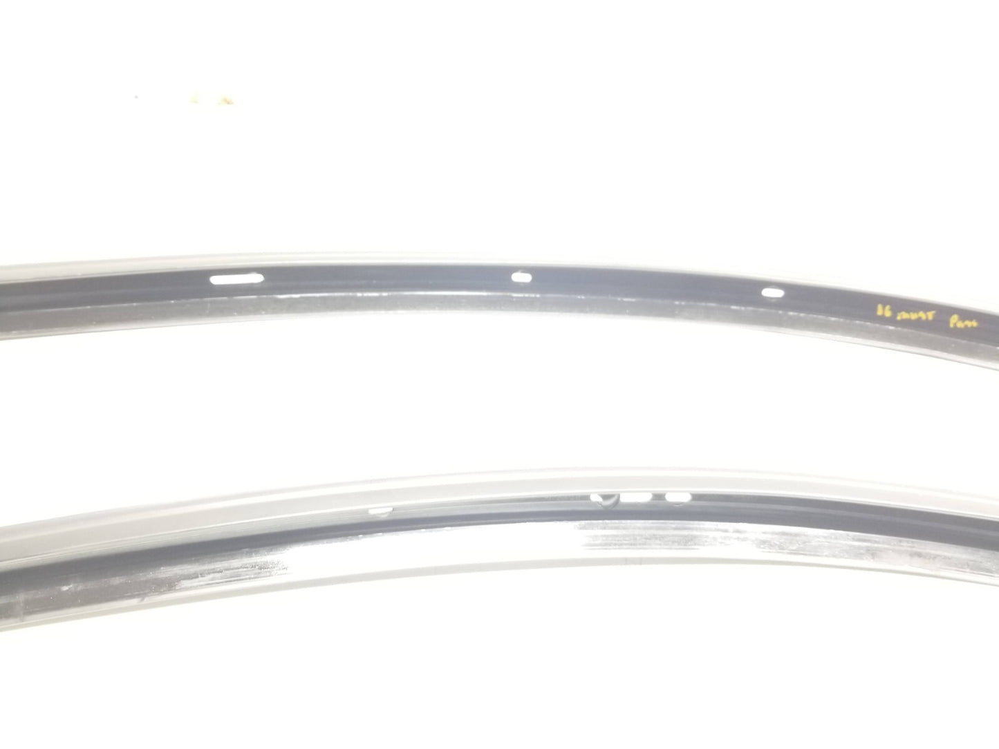 2016 Ford Mustang Coupe Front Roof Upper Molding Left & Right Pair OEM