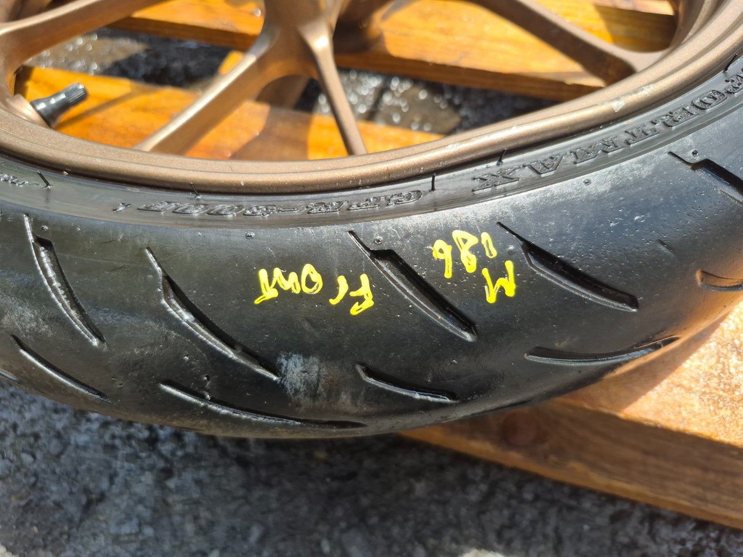 2020 Honda Cb300r Cbf300na Wheel Rim W/tire Front & Rear Pair OEM