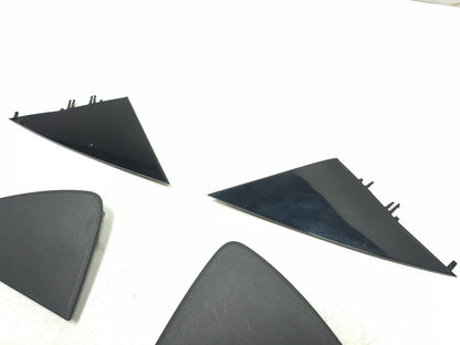 2020 Tesla Model 3 Dashboard End Cap & Front Door Sill Scuff Plate Set OEM