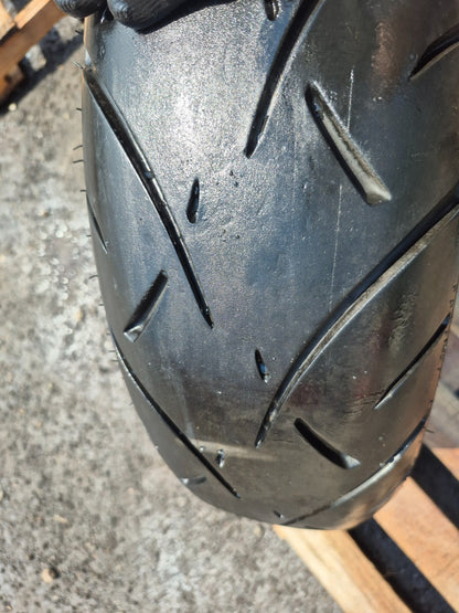 2008 Harley-davidson Dyna Fat Bob Fxdf Rear Wheel Rim & Tire OEM