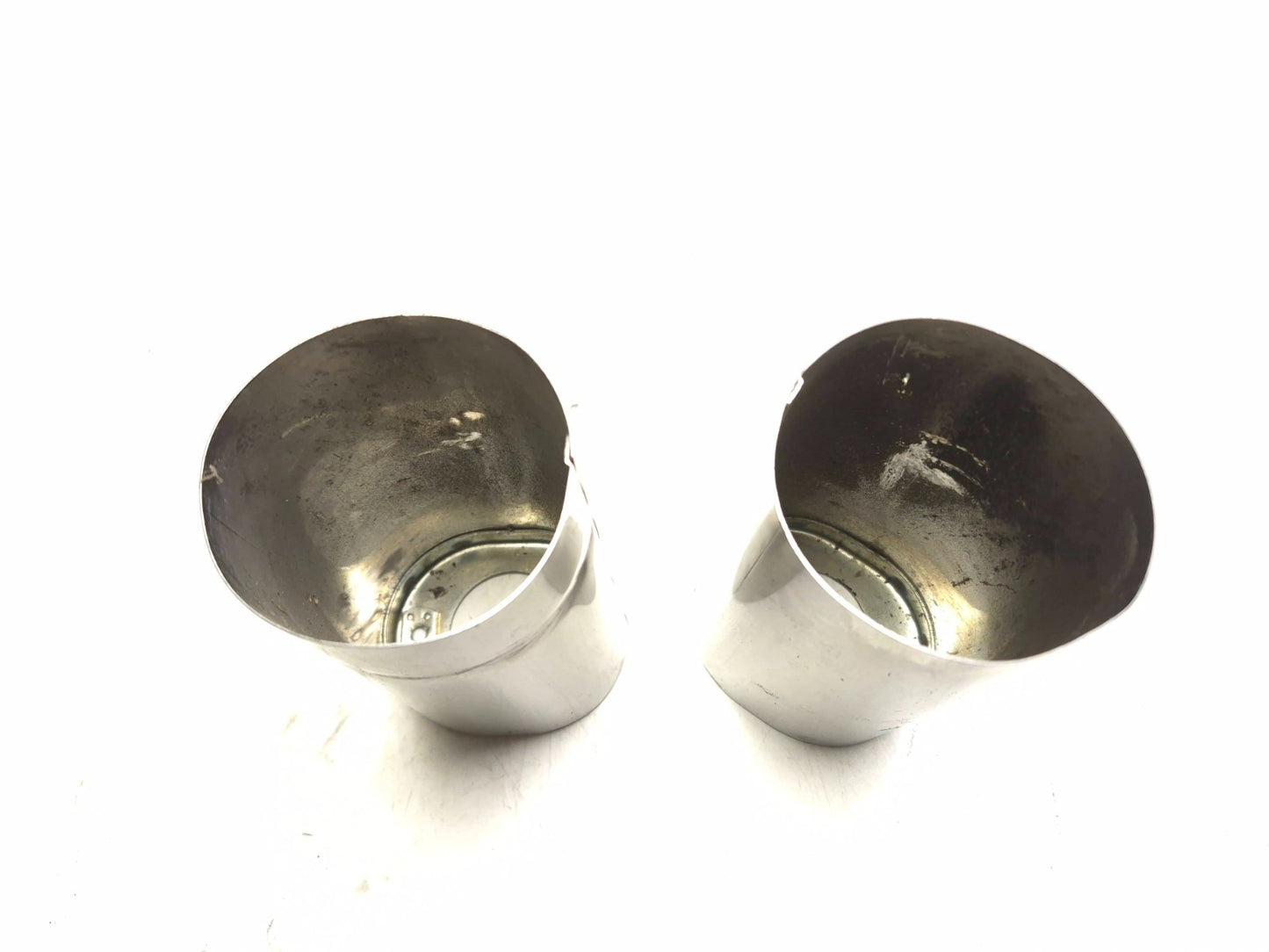 2004 Harley Softail Flstc Heritage Classic Fork Tube Cowbell Cover Lh & Rh OEM