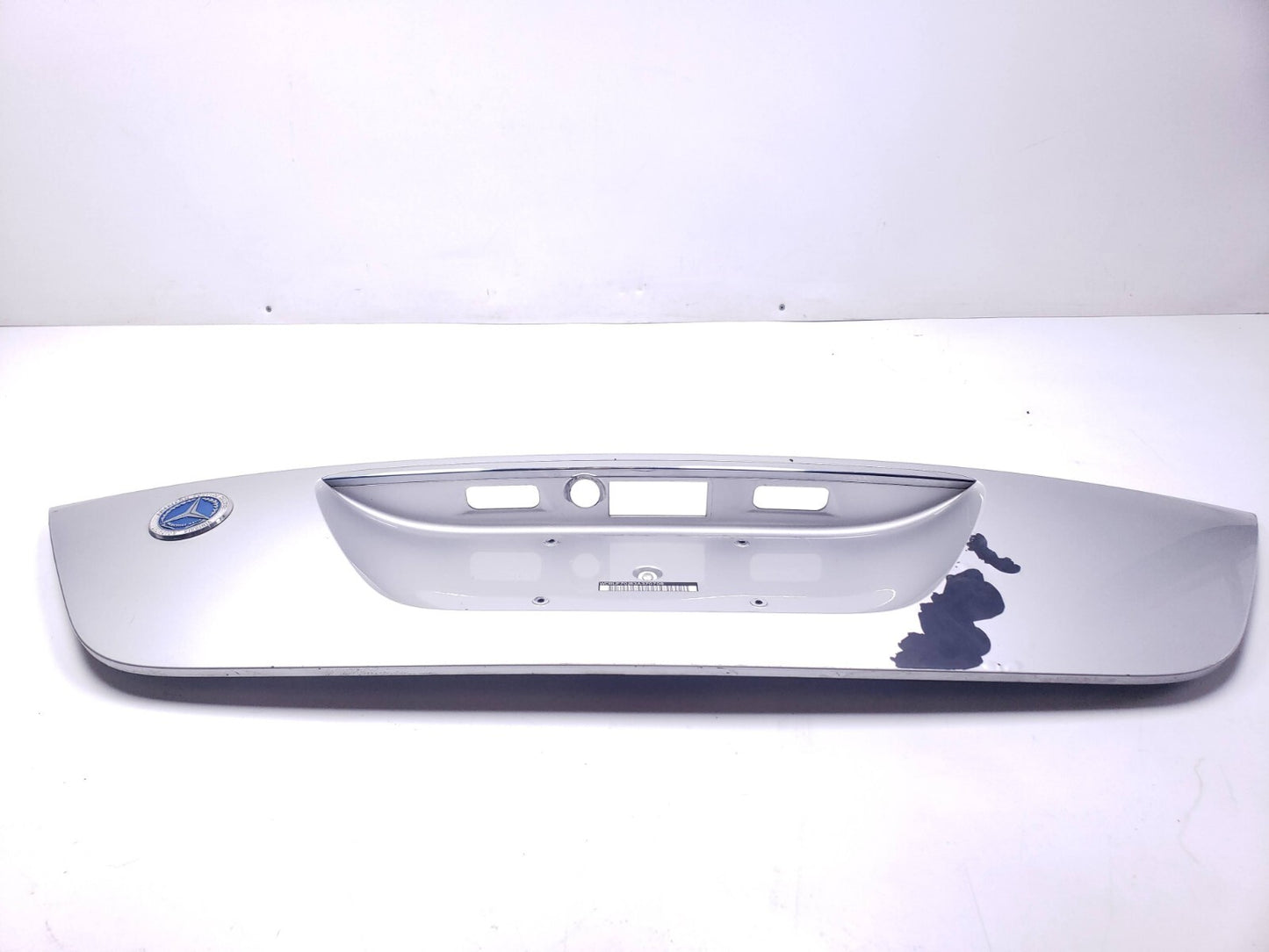 2003 Mercedes E350 Trunk Lid License Plate Trim Cover OEM