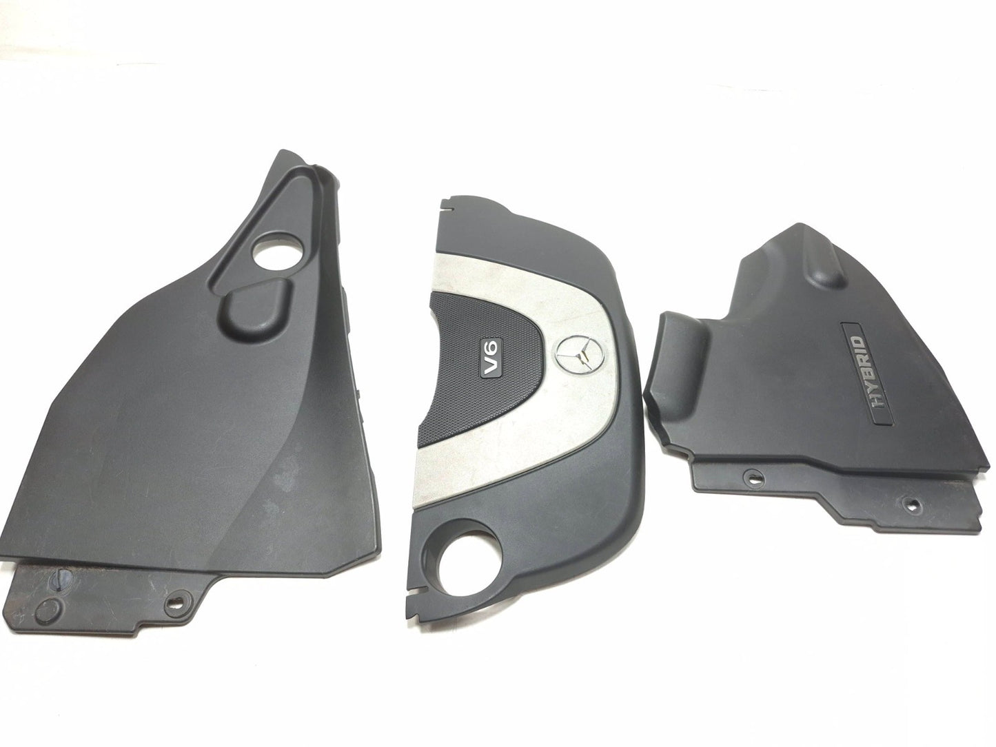 2010 Mercedes S400 Engine Cover Shield 3pcs OEM