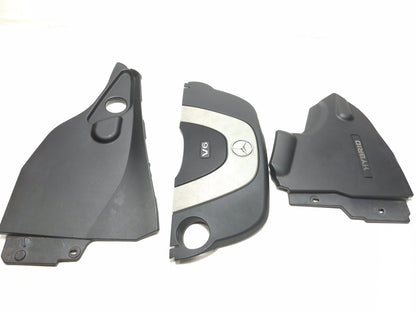 2010 Mercedes S400 Engine Cover Shield 3pcs OEM
