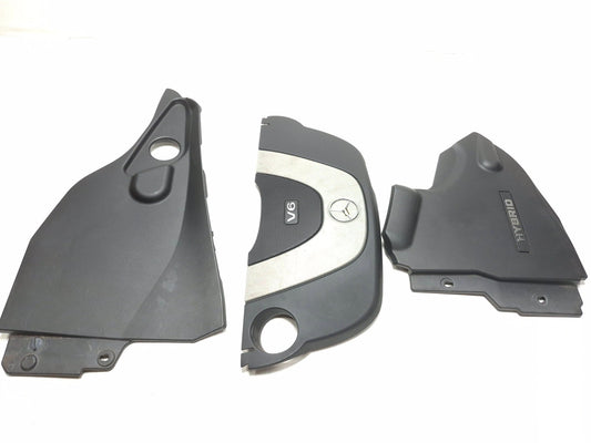 2010 Mercedes S400 Engine Cover Shield 3pcs OEM